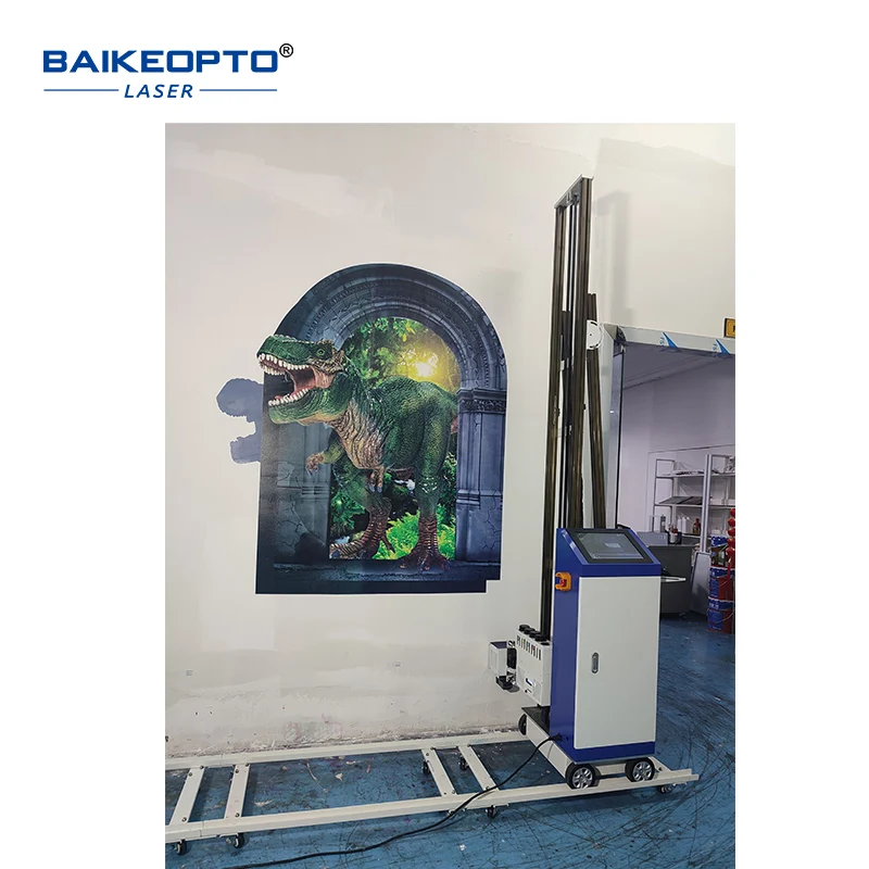 

3D Digital Wall Painting Machine Vertical Wall Printer for Wall Mural Indoor Outdoor Direct to Wall Printer Portable Wall Paint