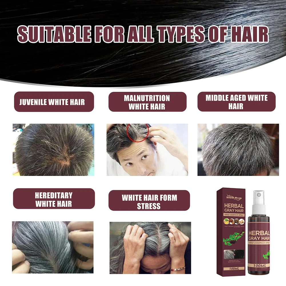 1/2/3pcs Polygonum Herbal Spra - Hair Care Herbal Products ulasan dan harga