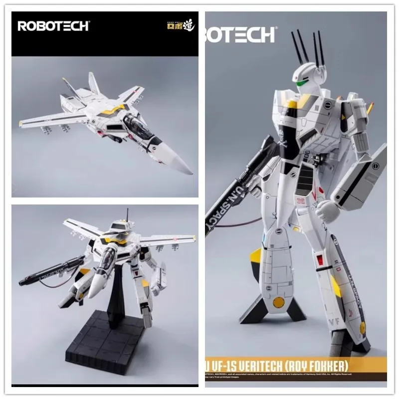 Threezero Space Fortress Robotech Robo-dou VF-1j Veritch (rich Hunter) Fighter  3A Toy Mecha