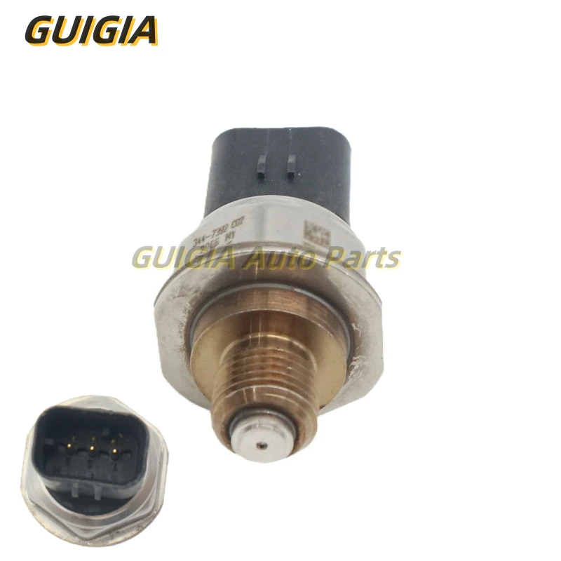 

344-7392 Датчик давления топливной рампы для экскаваторов Caterpillar 311FLRR 312E 312EL 314ECR 314ELCR 316EL 318EL Автозапчасти 3447392