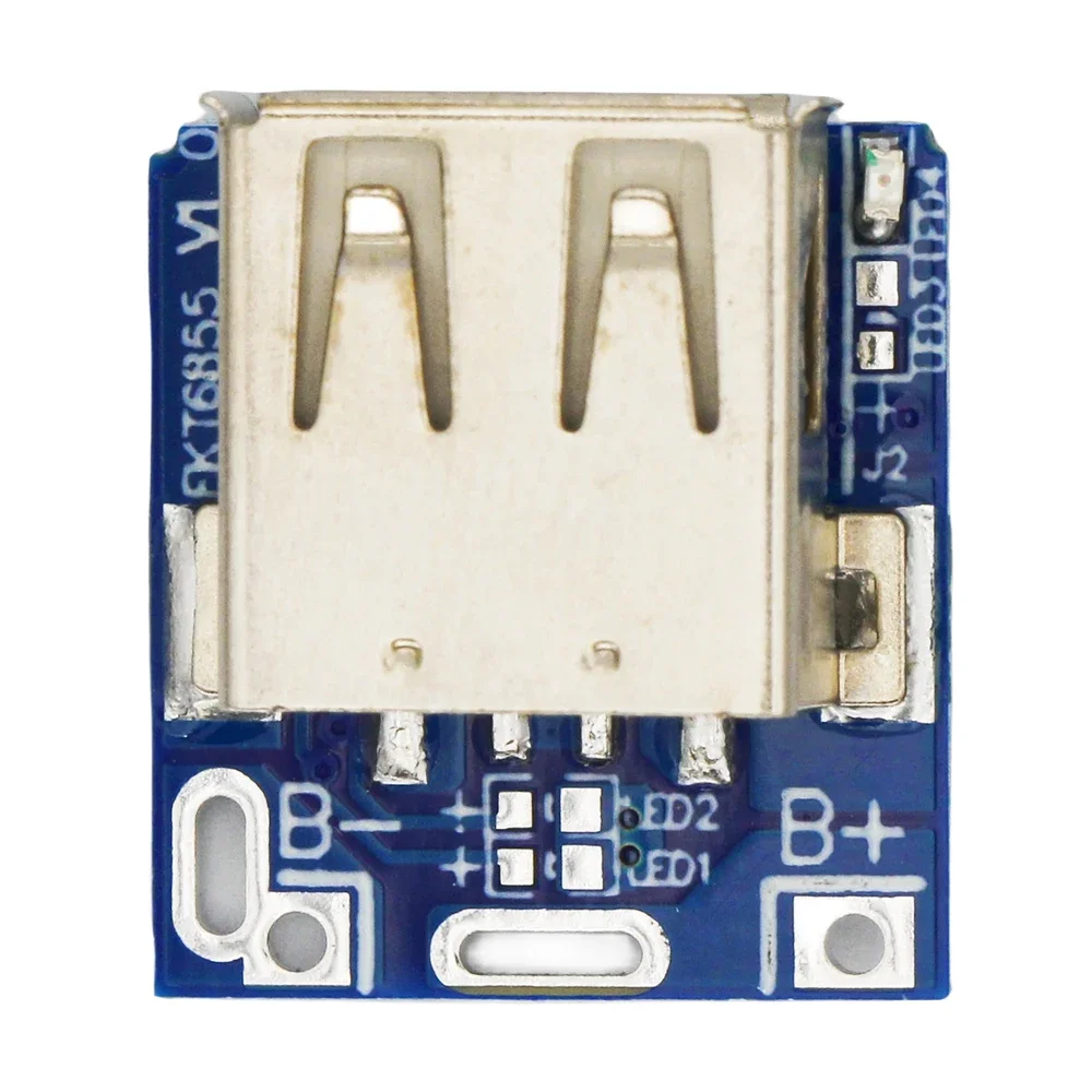 5V 1A Micro USB Boost Converter Step-Up Power Supply Module Protection Board 18650 Lithium Battery Power Bank With Protection