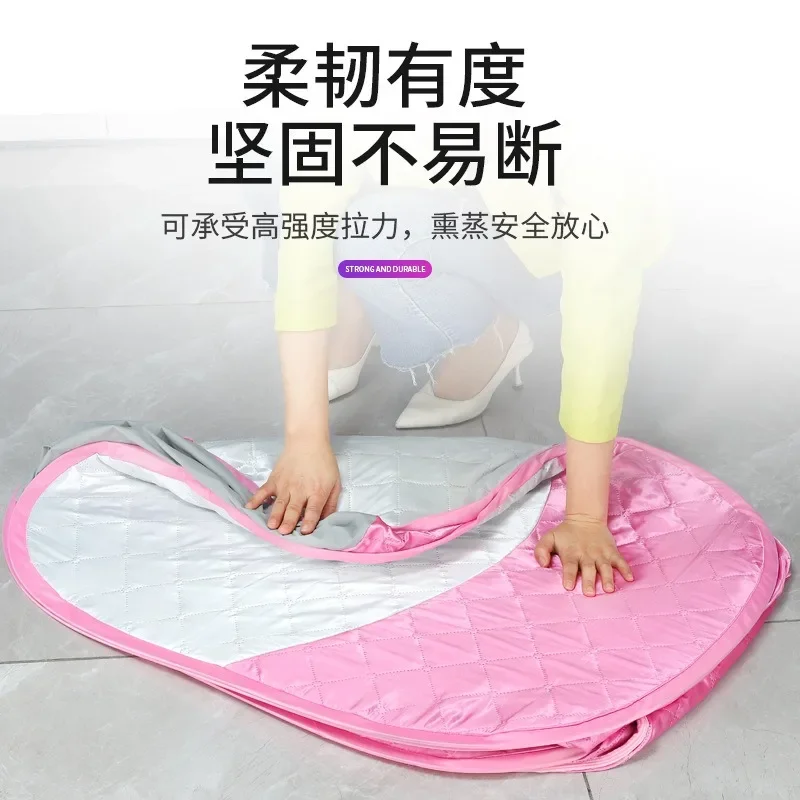 

Bestseller 1000W Portable Household Folding Sweat Steaming Box Single Double Sweat Fumigation Sauna Box Sweating All Over The Bo
