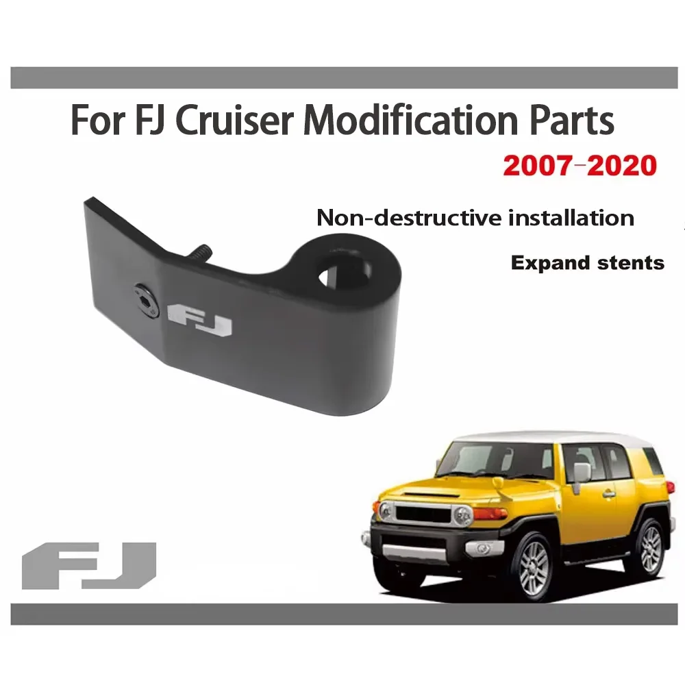 For 2007-2022 Toyota FJ Cruiser Auxiliary Lamp Holder Antenna Bracket Metal Antenna Bracket Special Base Accessories