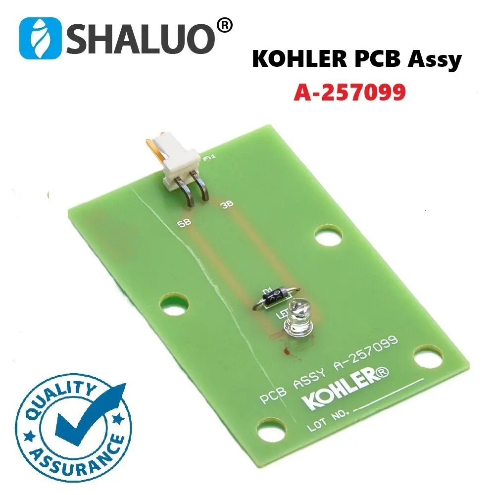 

Import KOHLER A-257099 PCB Assy For Kohler Generator Circuit Board Rectifier Diode Light-Emitting Assembly Motherboard