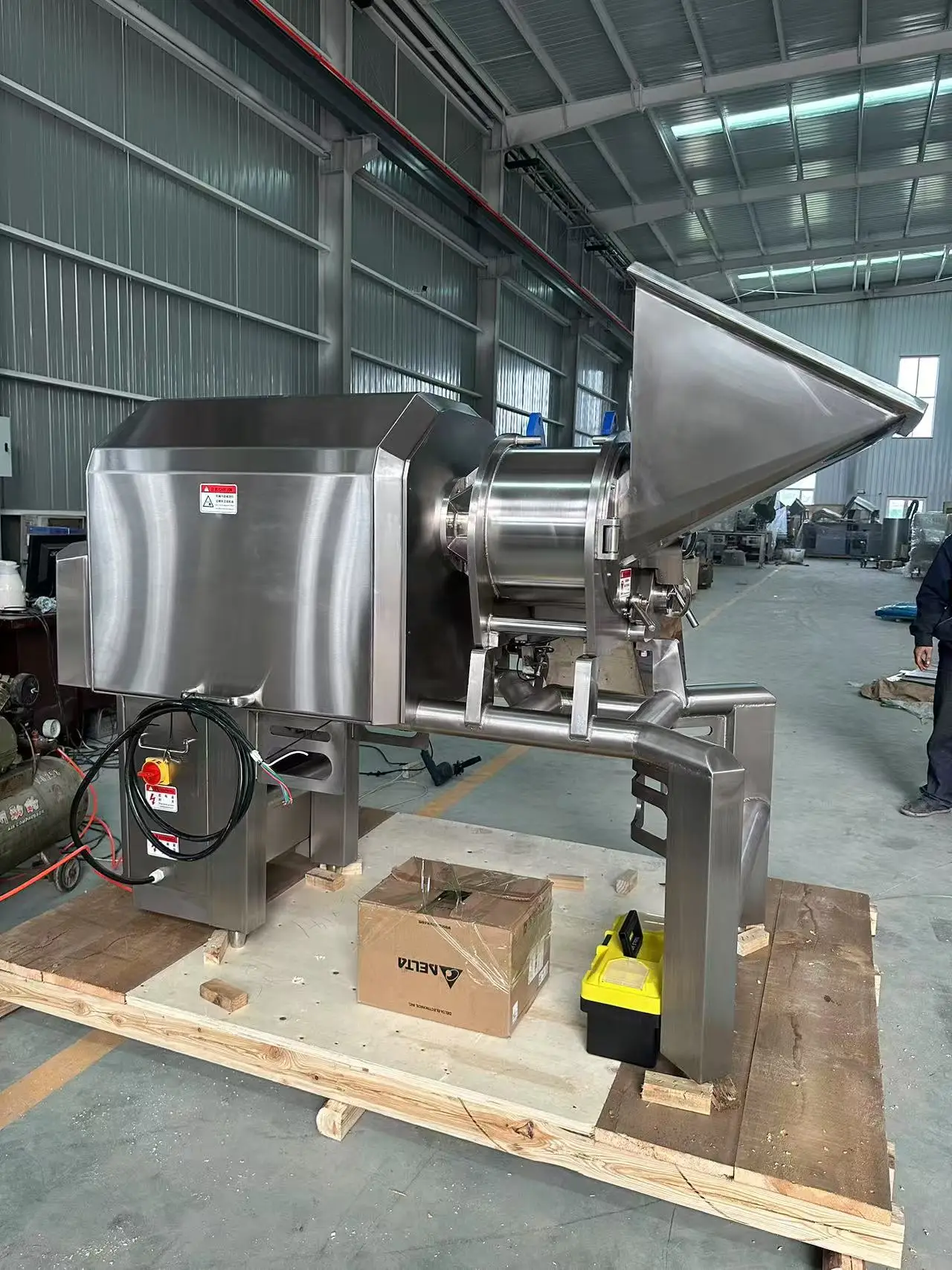 Машина для резки кубиков замороженного мяса, машина для резки кубиков, машина для измельчения мяса, машина для нарезки куриной грудки