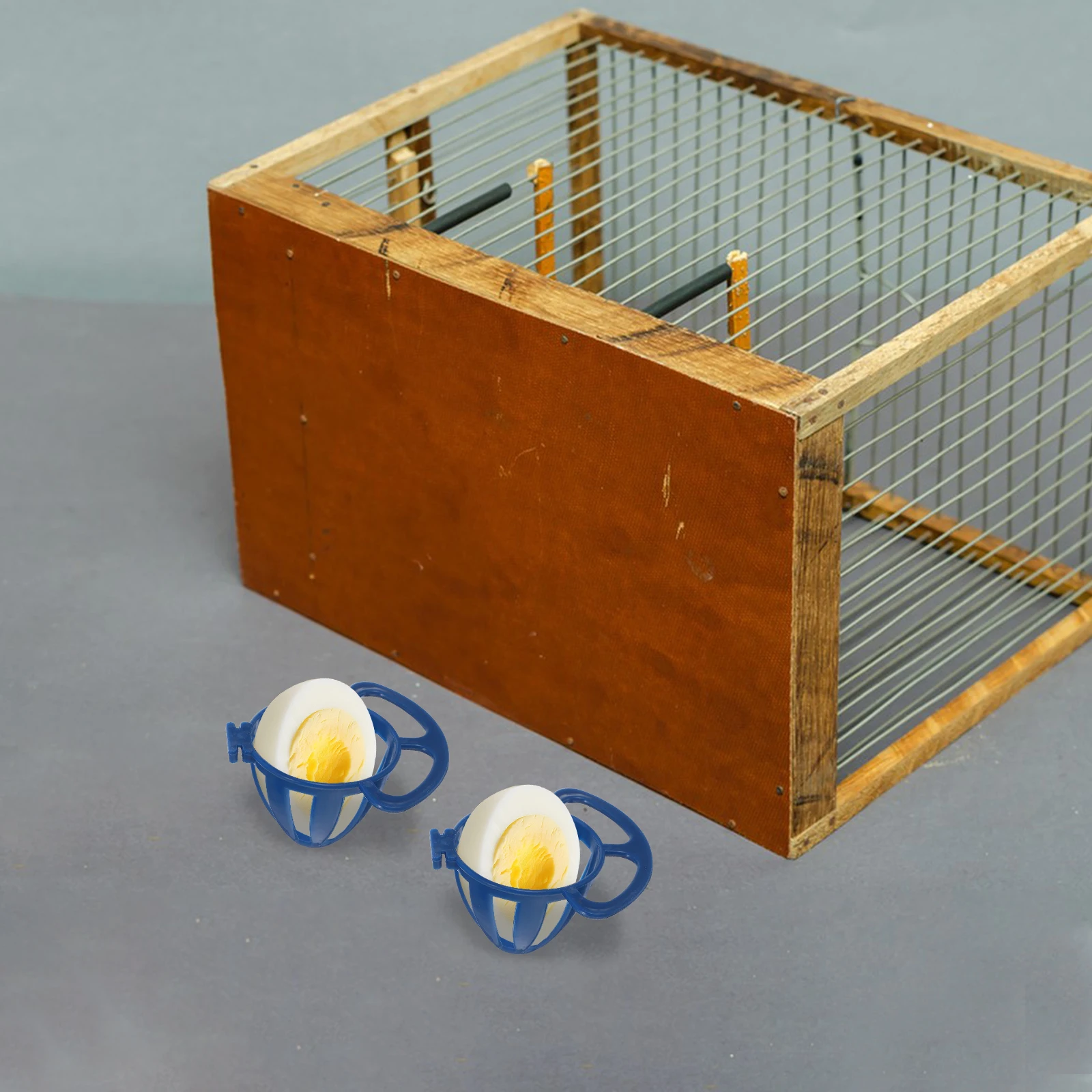 

10pcs Fruit Vegetable Basket Feeder Bird Food Plate Cage Dish Hanging Parrots Collector Poultry Supplies