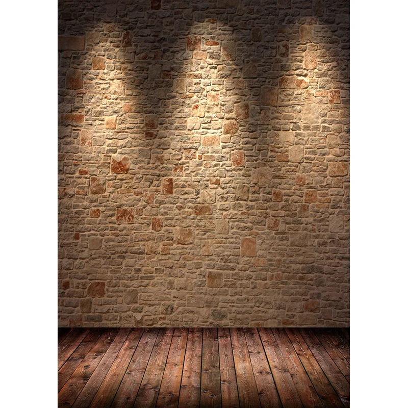 ZHISUXI Vinyl Custom Photography Backdrops Vintage Brick Wall Theme Photo Background Studio Prop ZZQQ-05