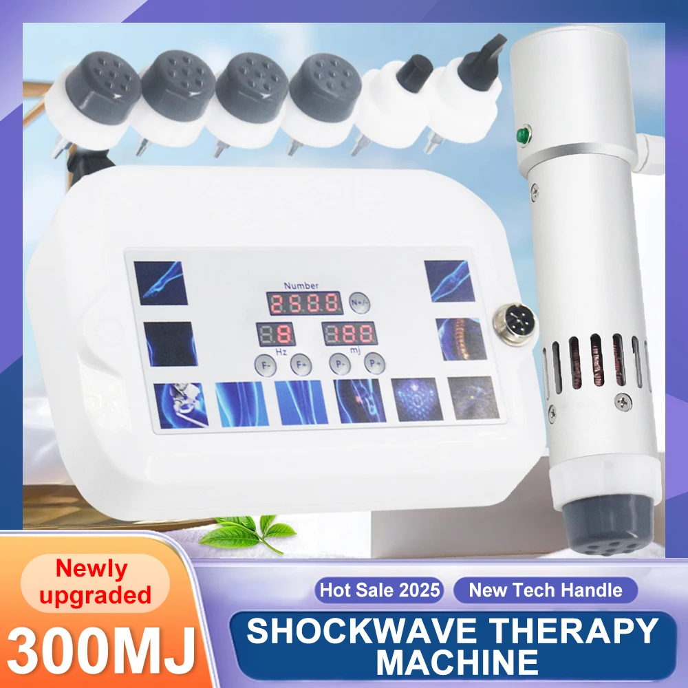 300MJ Shockwave For Erectile Dysfunction Shock Wave Therapy Machine Pain Relief ED Treatment Relaxation Massager Newest Handle