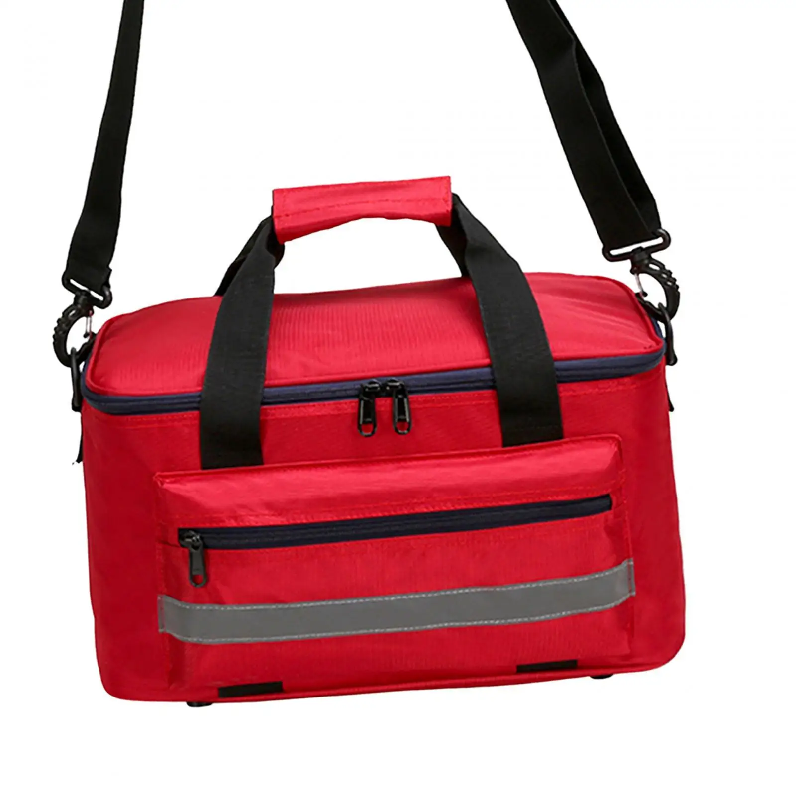 First Aid Kit Bag Multiple Compartment Emergency Storage Bag for Camping