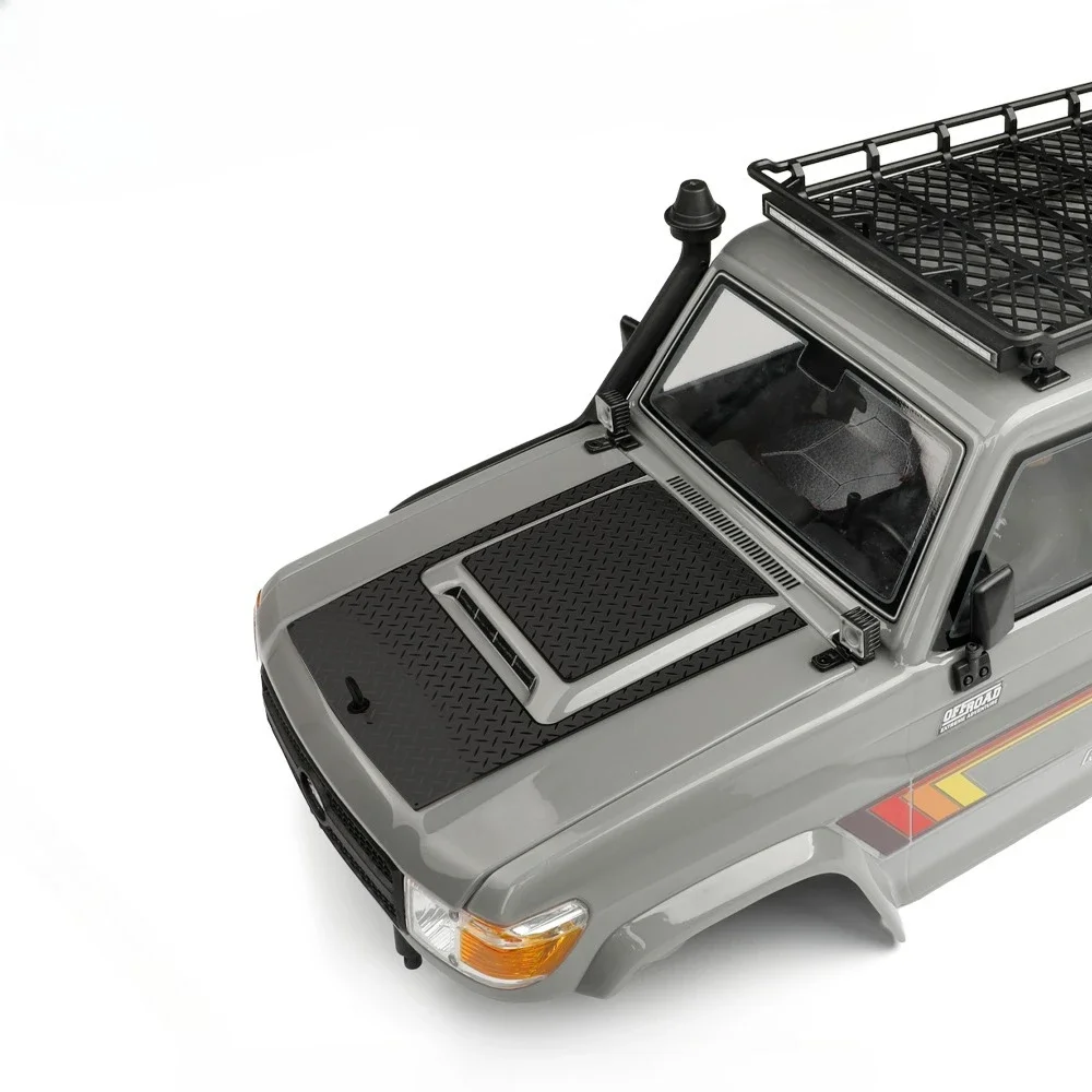 محاكاة ورقة الزخرفية المركزية للزجاجة المعدنية لملحقات 1/10 RGT EX86190 المنقذ LC76