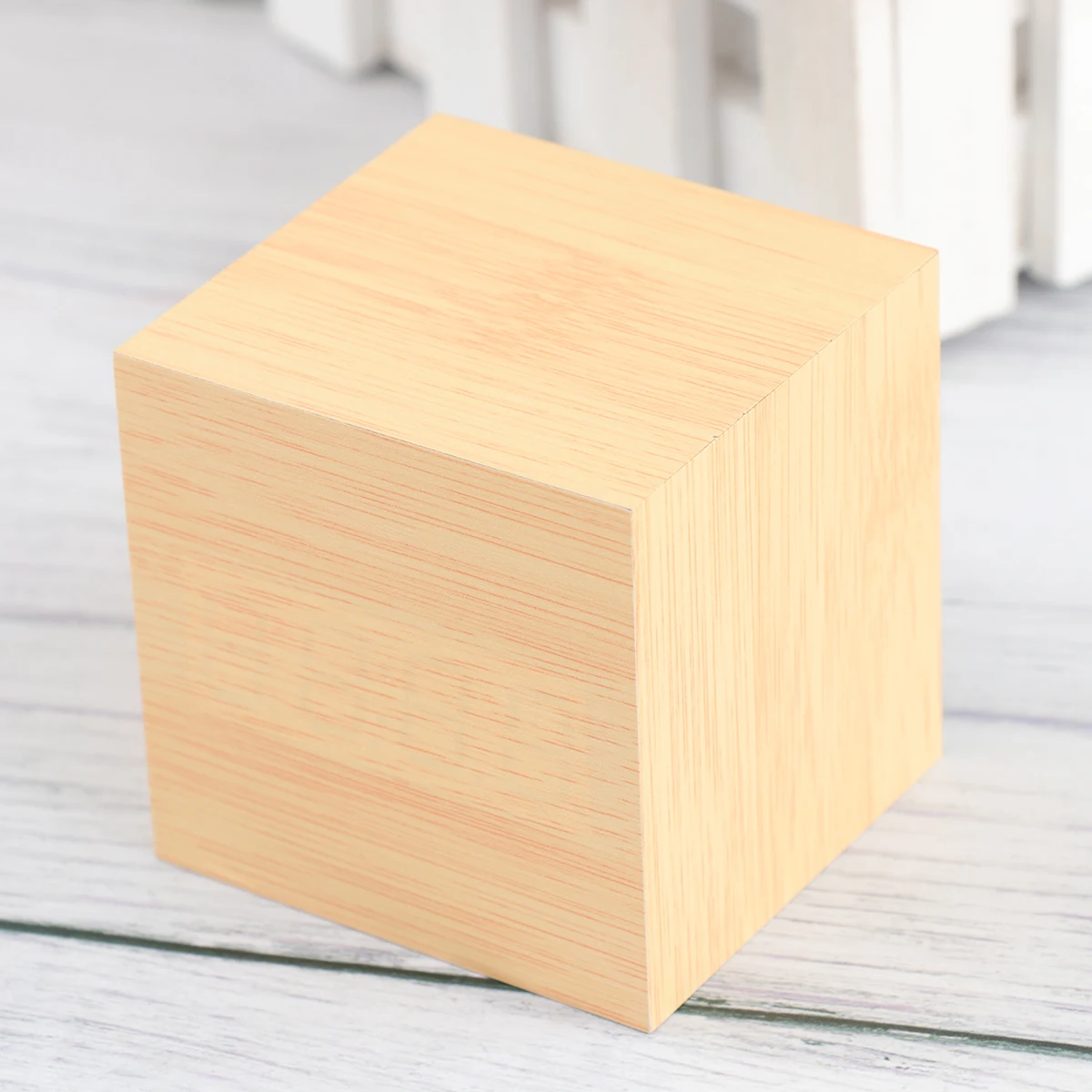 

Creative Led Wood Alarm Multifunctional Digital For Desk Bell Usb Charging Mini Electronic Clock Light Yellow White