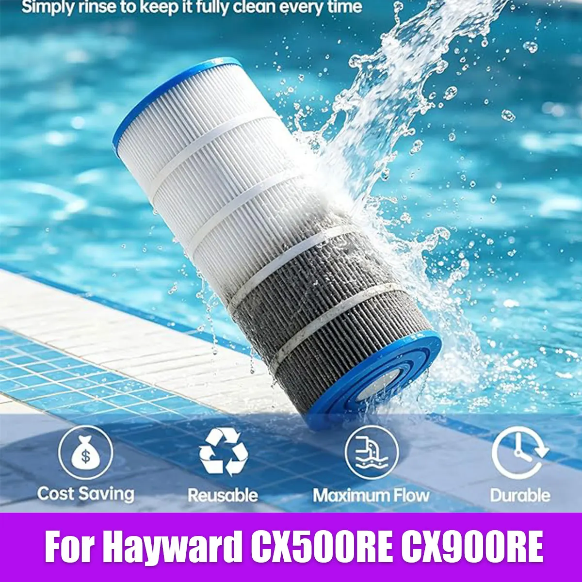

Pool Filter For Hayward CX500RE CX900RE CX1200RE CX1750RE, CCX1500RE,CX1280XRE，CX100XRE CX150XRE CX200XRE, CX580XRE CX880XRE，