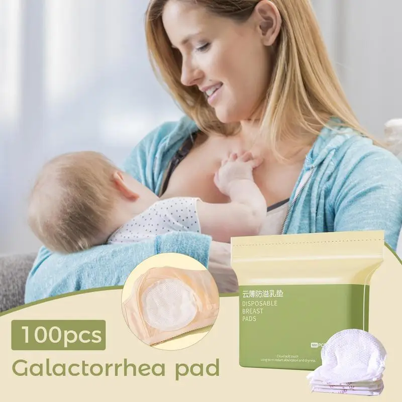 Breast Pads For Leaking Milk Postpartum Pads For Breastfeeding Breathable Ultrathin Highly Absorbent Breastfeeding Essentials