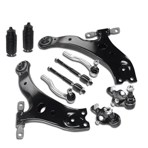 

Front Lower Control Arm Ball Joint Kit with Tie Rod End Boot 2004-06 Lexus-ES330 Solara 2004-08 FWD