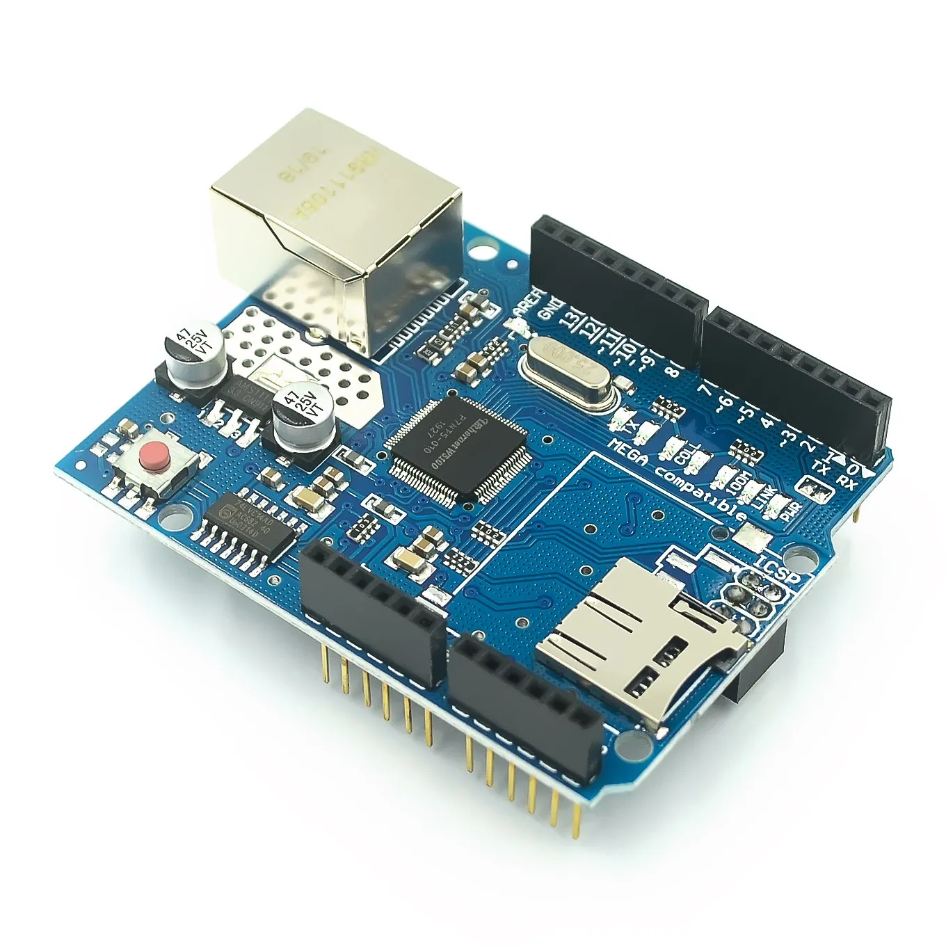 Shield Ethernet Shield W5100 R3 für Uno Mega unr R3 nur W5100 Development Board – Detail 1