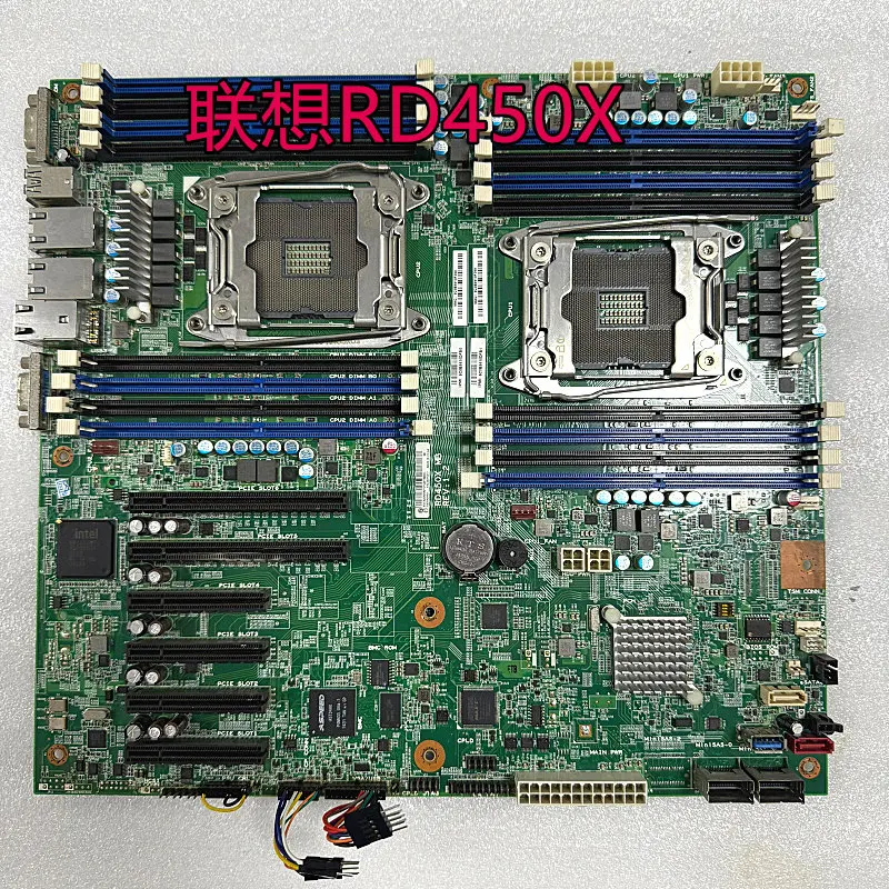 10 Gigabit with switch line RD450X main board Dual X99 server main board C612 chip E-ATX, 2680v4 support single display
