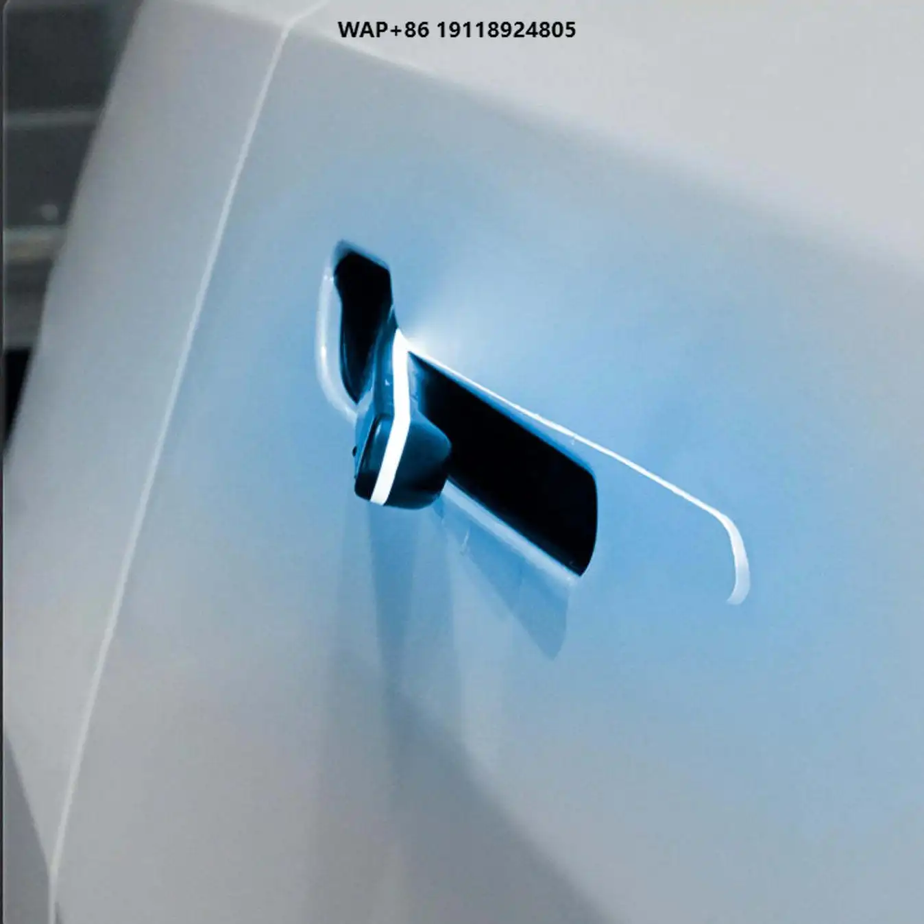 V6 Wireless Electric Door Handles for  Model 3/Y 2021+ Automatic Open Newest Door Handles Welcome Light