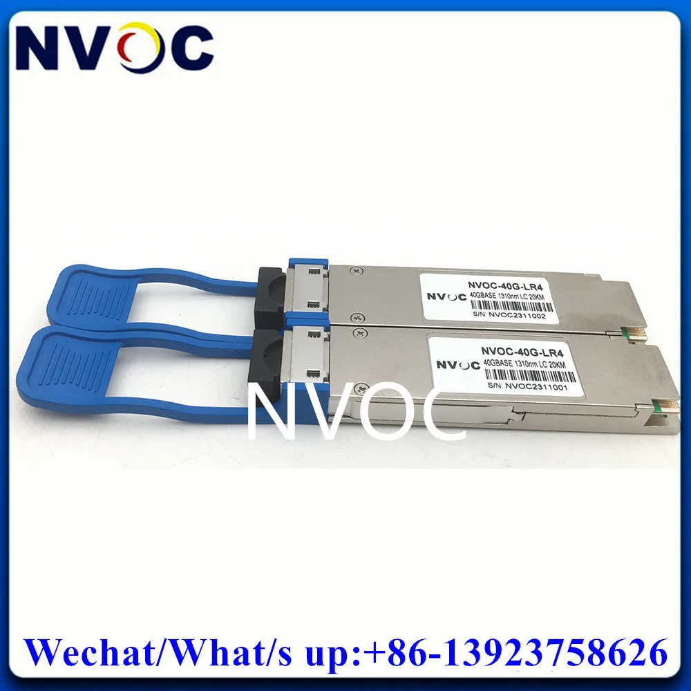 

4Pcs 40Gbps 1310nm 20km Single Mode GBIC QSFP-40G-20KM Duplex LC 40G QSFP+ LR4 Optic Transceiver Module For Cisco/Mikrotik