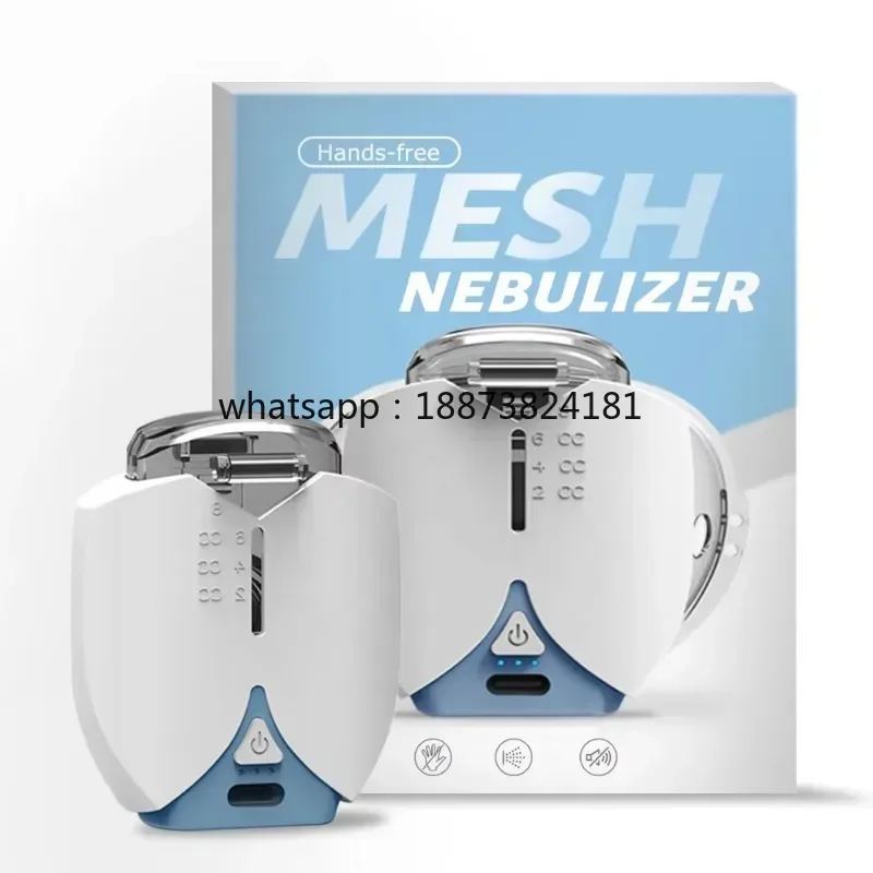 Pediatric Infant Inhaler Nebulisers Mini Silent Inhalator Medical Handsfree Mask for Home Use fast shipping