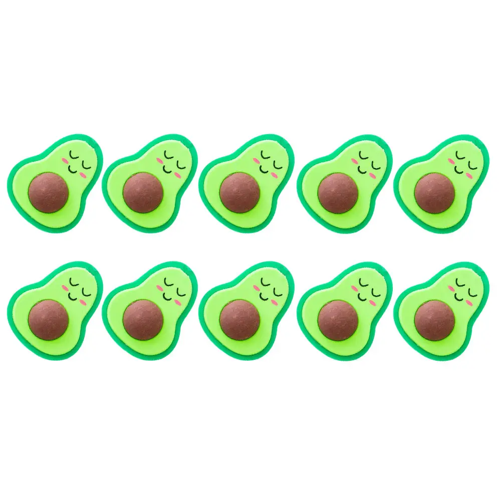 

Learning Stationery Eraser Avocado Party Supply Food Erasers Funny Pencil Kawaii School Supplies Small Prizes for Kids