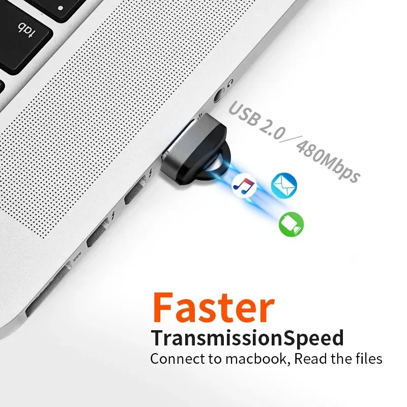 1/2/3/6Pcs Mini High Speed USB 2.0 Card Reader TF Memory Card Adapter For Computer Desktop Laptop Notebooks USB Cartridge