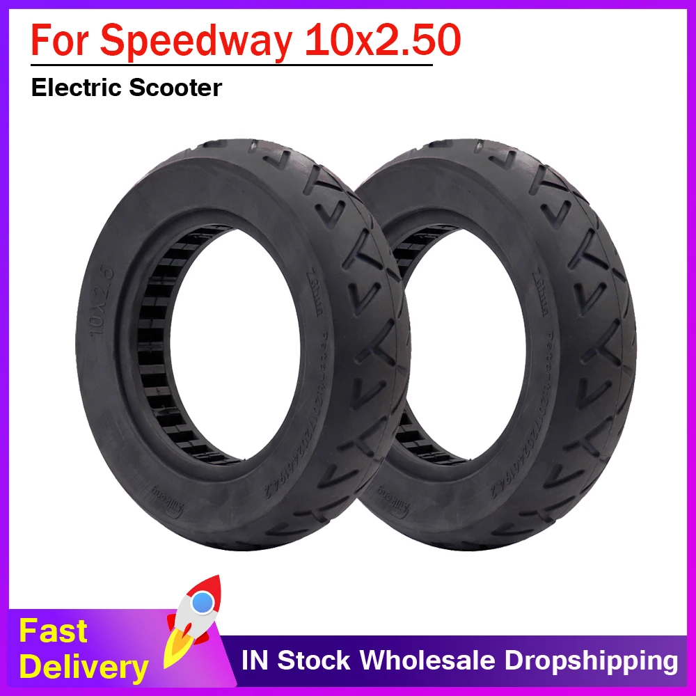 

10*2.50 Soild Tire for Speedway 10x2.50 CST Electric Scooter Balancing Hoverboard self Smart Explosion-proof Tires Advanced