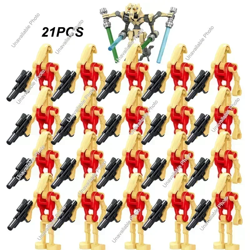 

Набор деталей для сборки конструктора Hot Toys, 21 шт., «Звездные войны», для фигурок, дроидов, кукол, игрушек, подарков