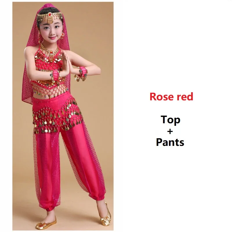 Kids cosplay Belly Dance Costumes Set Oriental Dance Girls Belly Dancing India Belly Dance Clothes Bellydance Child Kids Indian