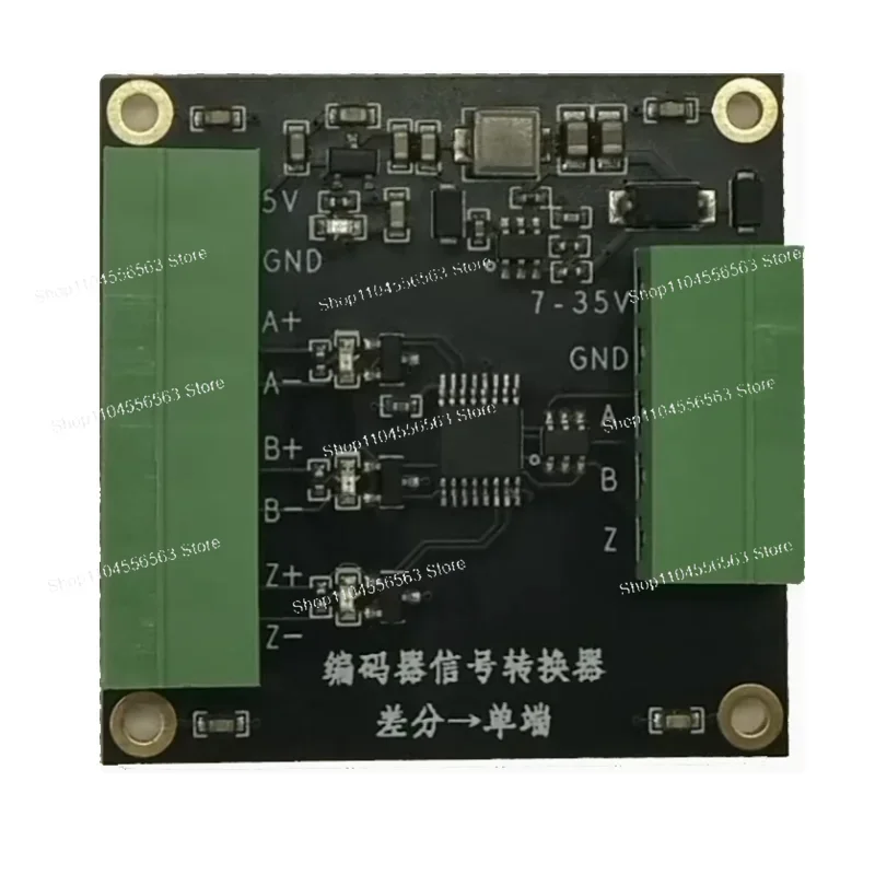 Differential/Single-Ended Signal Encoder for Servo, Grating Scale with AM26C32 Long Line Driver