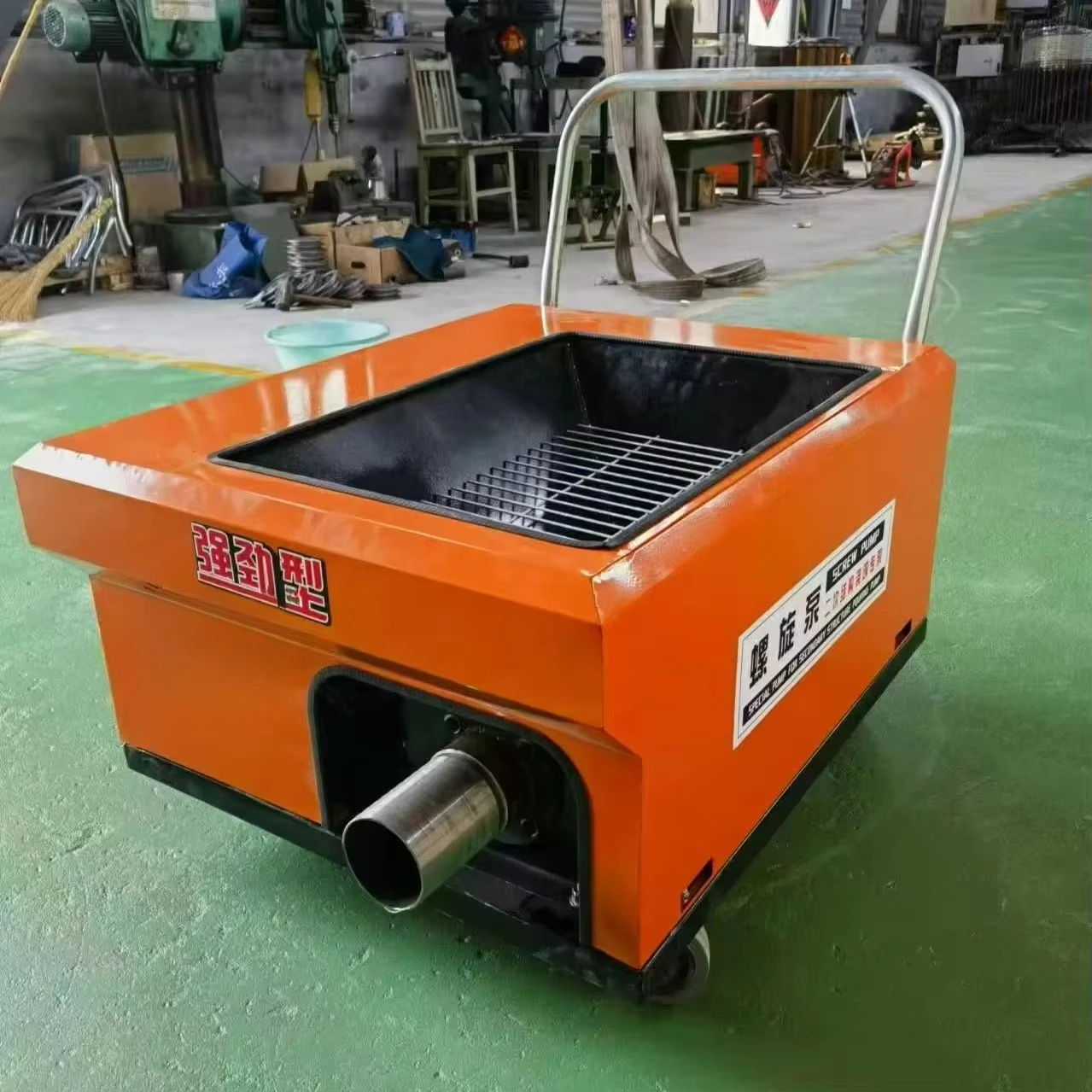Micro Fine Stone Secondary Pouring Pump Secondary Structural Column Pouring Pump Hydraulic Structural Column Grouting Pump