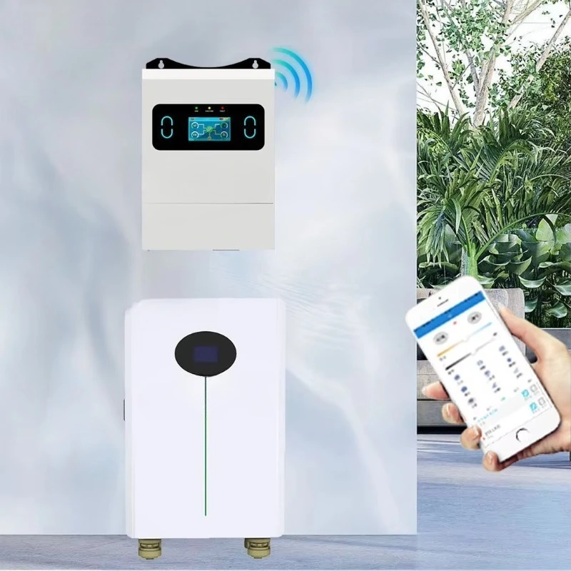 GIGACITY HS1102EH48L 102 kW Solar Inverter 230 V Single-phase Low-voltage Home Energy Storage with Dual  Inputs