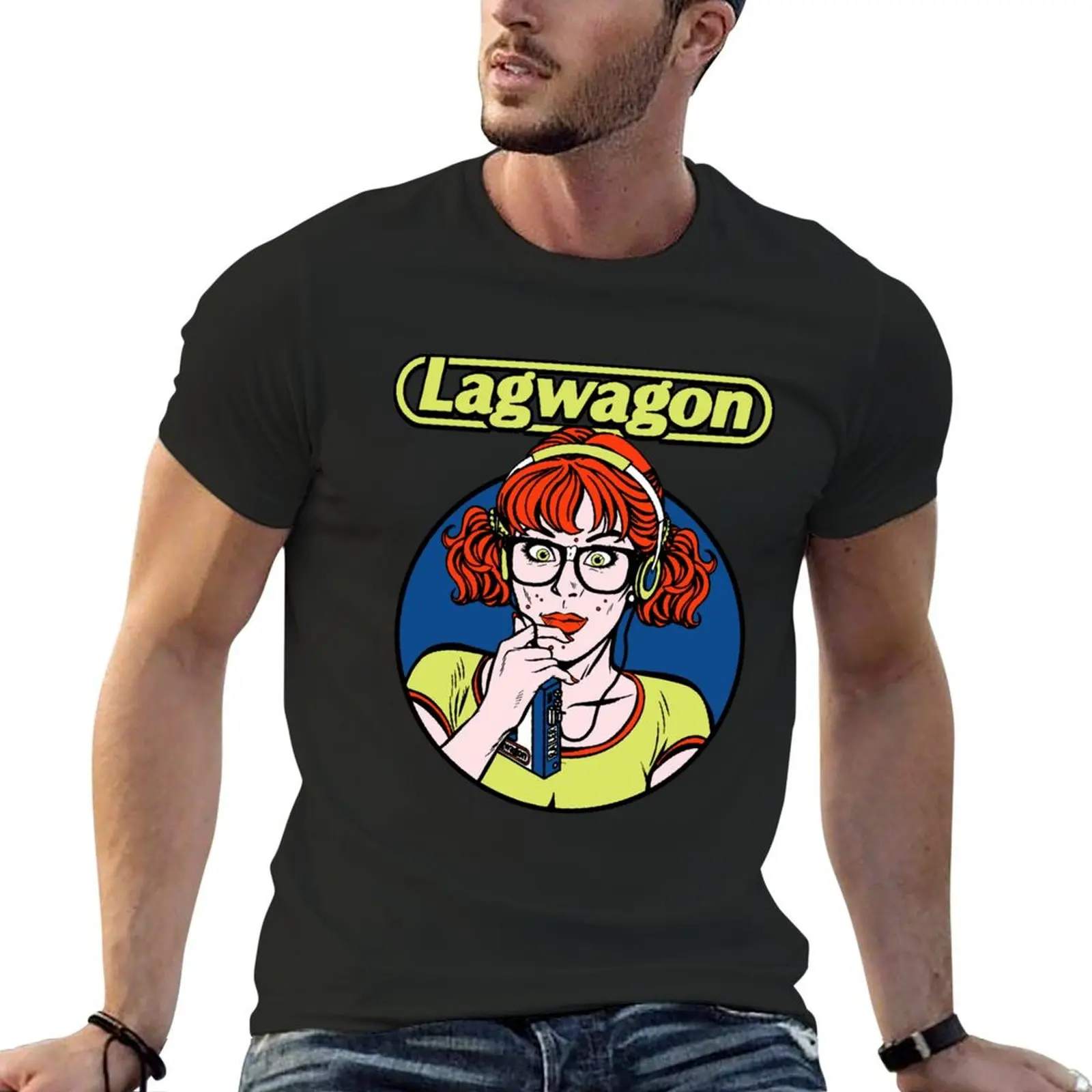 

New College Lagwagon Best Seller Of Punk Rock T-Shirt heavyweights oversizeds korean fashion Blouse mens t shirt graphic