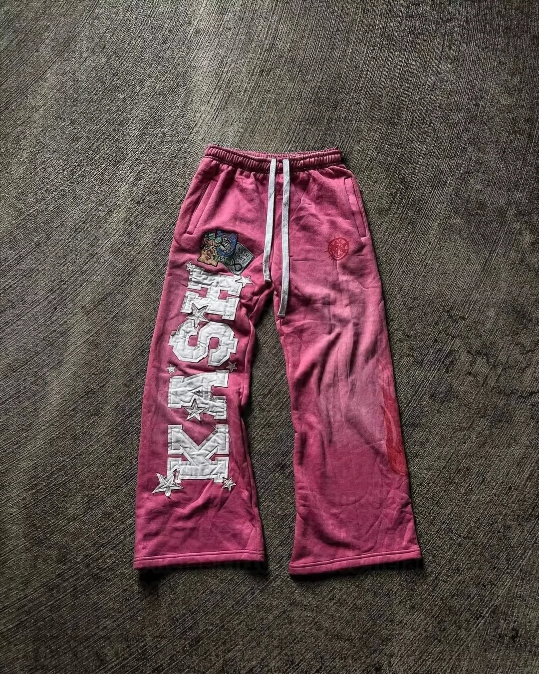 2026 Neue Trendige High-Street-Hosen: Lässige, gerade geschnittene 3D-bedruckte Hosen für Herren und Kinder – Detail 4