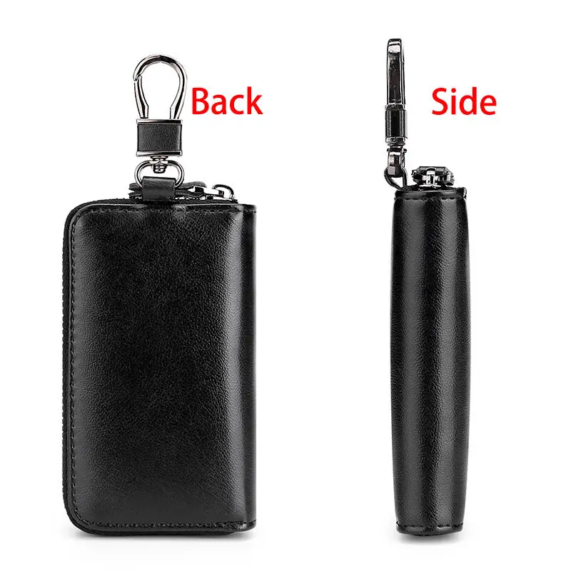 Fashion Key Holders Men Women Key Bag Organizer Zipper Pouch Car Key Wallet Housekeeper Keys Case with Id Credit Card Holders