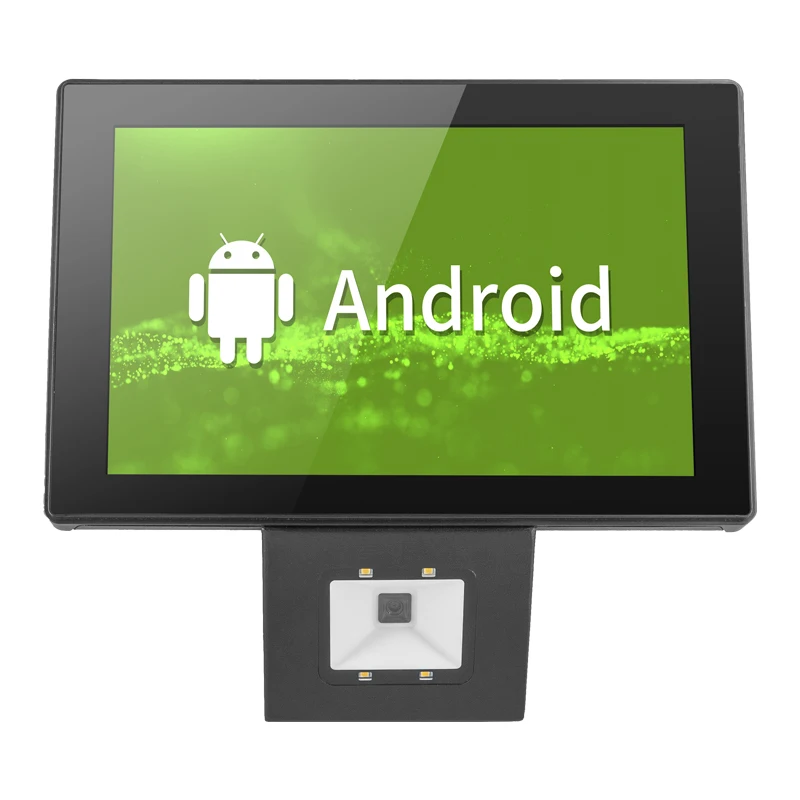 Imagem -04 - Wall Mount Android Price Checker Terminal Pos com Código de Barras qr Code Reader Wi-fi Ethernet 10.1 Polegada Tela