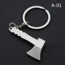 Creative Mini Tools Keychain Wrench Pliers Saw Hammer Axe Shovel Small Tools Keychain Key Chain Key Chain Craft Gift