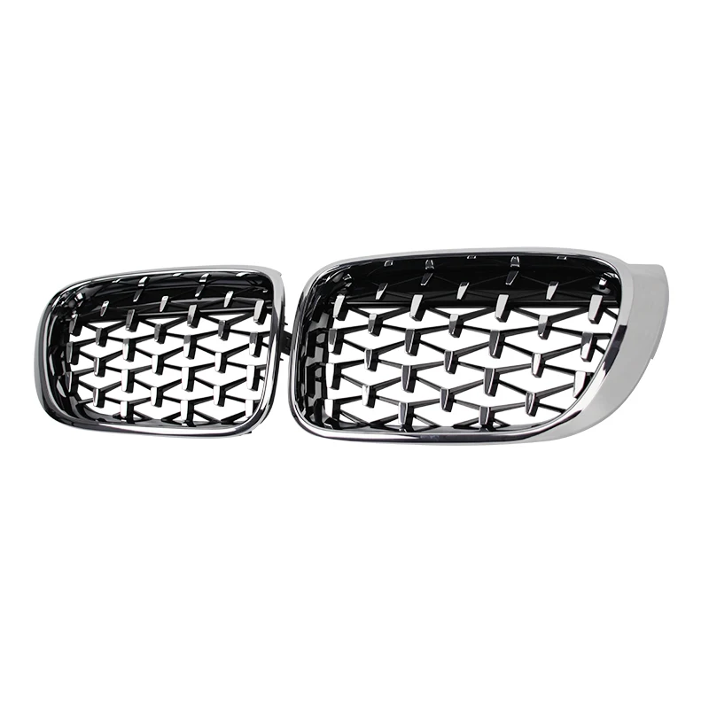 

Diamond Style Front Bumper Grille for BMW X3 X4 Series F25 F26 2014-2017 Made of Durable ABS Material