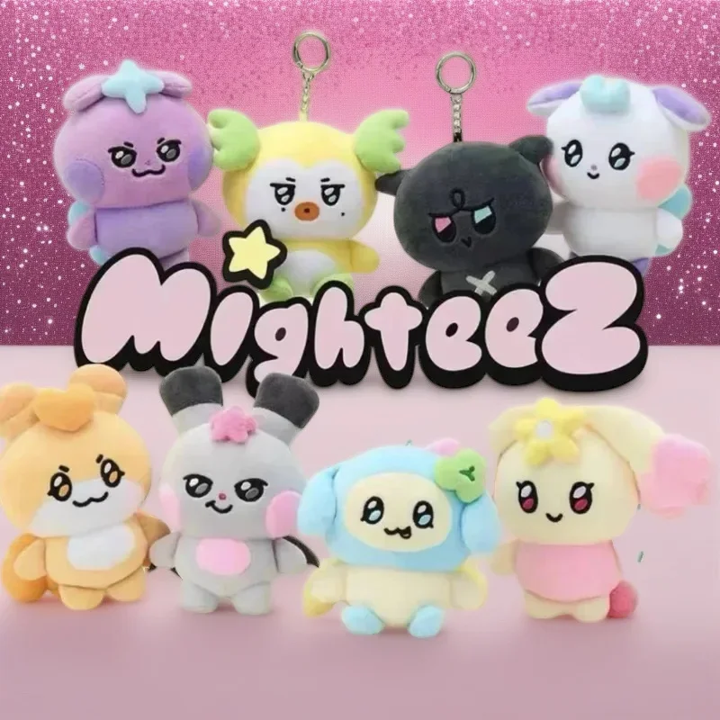 

Ateez плюшевый брелок милый чиби мини-кукла брелок рюкзак сумка подвеска для фанатов подростки дети подарок на день рождения и Рождество