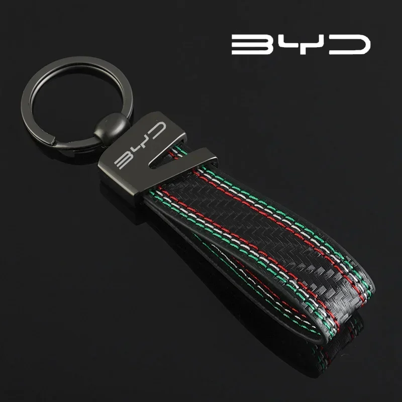 Alloy Keychain for BYD M6 G3 G5 T3 S1 S2 S3 F3 F0 S6 S7 E5 E6  Song Tang Styling Fashion Anniversary Birthday Gift Accessories