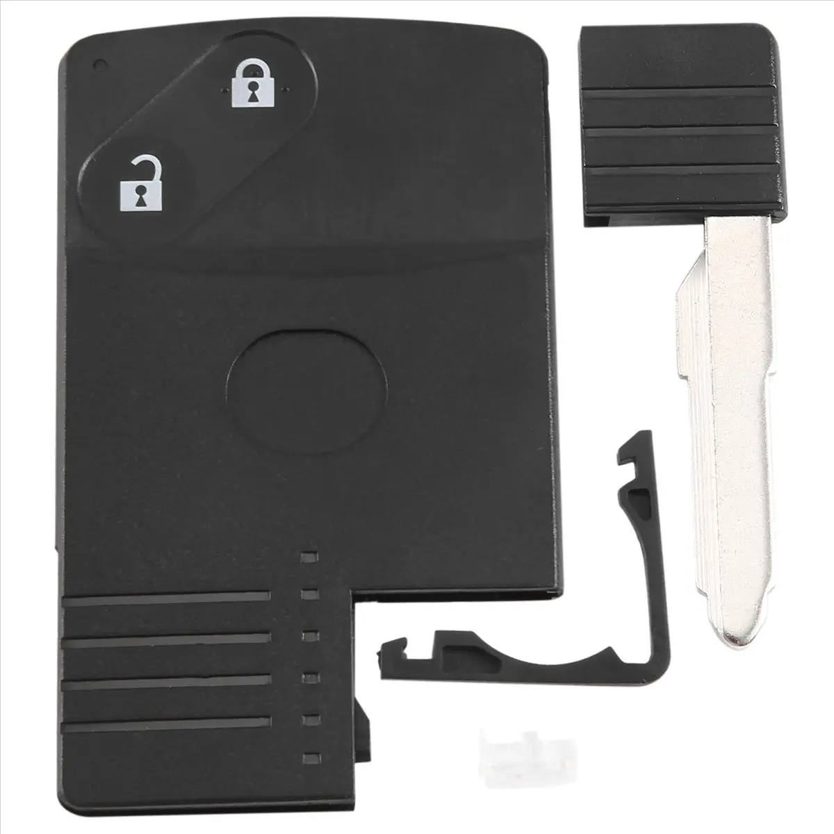 A02G 2 Button Smart Card Remote Key Shell Case for Mazda 5 6 CX-7 CX-9 RX8 Miata