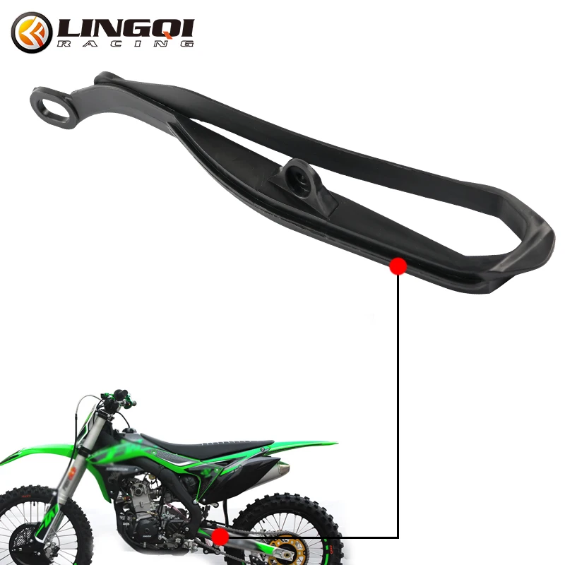 LINGQI Dirt Bike Pit Bikes Plastic Swingarm Chain Guide Slider Motorcycle Spare Parts For Kayo K2 T4 Motocross CRF250L XR250 - view 5