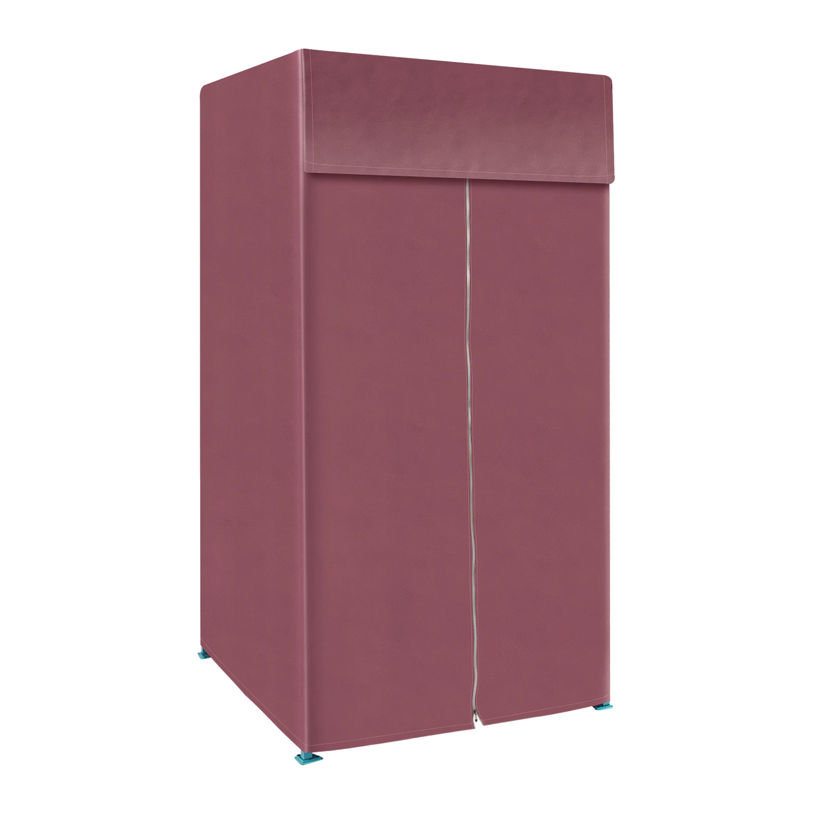 

Foldable Fitting Room with Sturdy Iron Frame and Privacy Blackout Fabric, 3-4 People Capacity, for Home Shop Outdoor Events