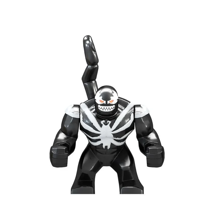 Superhelden Mini-Bausteine Spielzeug Venom Hulk Thanos Kombinations-Bausteine Handgefertigtes Kindergeburtstags-Geschenk – Detail 11