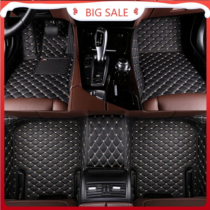 Custom 3D Full surround Car Floor Mats for BMW 4 Series F32 Coupe F33 convertible F36 Gran Coupe Interior Accessories Leather