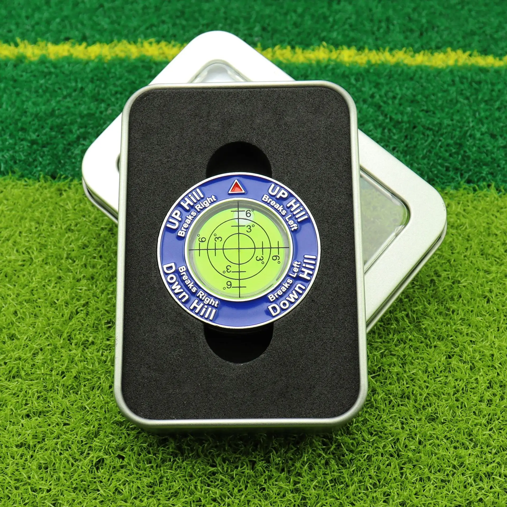Golf Training Aids Golf Putt Ball Marker High Precision Round Green Reader Golfing Putting Aid Slope Reader GEFXLQ04 view 6
