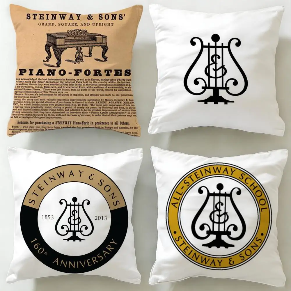 

Классический чехол для подушки от бренда Steinway & Sons, мягкий и легко моющийся чехол для подушки – универсальный для дивана, кровати, путешествий и офиса