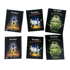 The Mind Card Game and The Mind Extreme Expansion Set Wolfgang Warsch Fun Cooperative Game for 2-4 Players Strategteractive Game