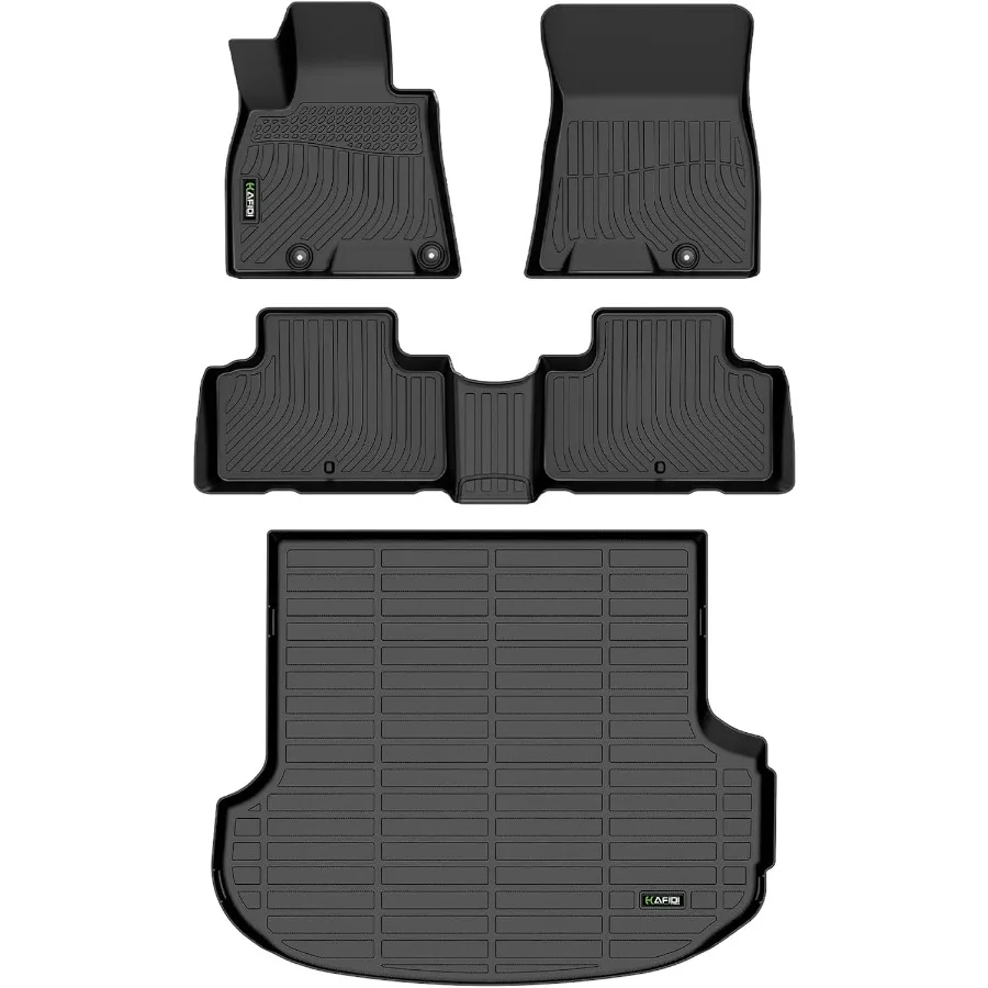 

Изготовленные на заказ коврики для защиты от атмосферных воздействий, набор грузовых вкладышей для Genesis GV80, 5 мест, 20212025, с прочным материалом TPE, нескользящим