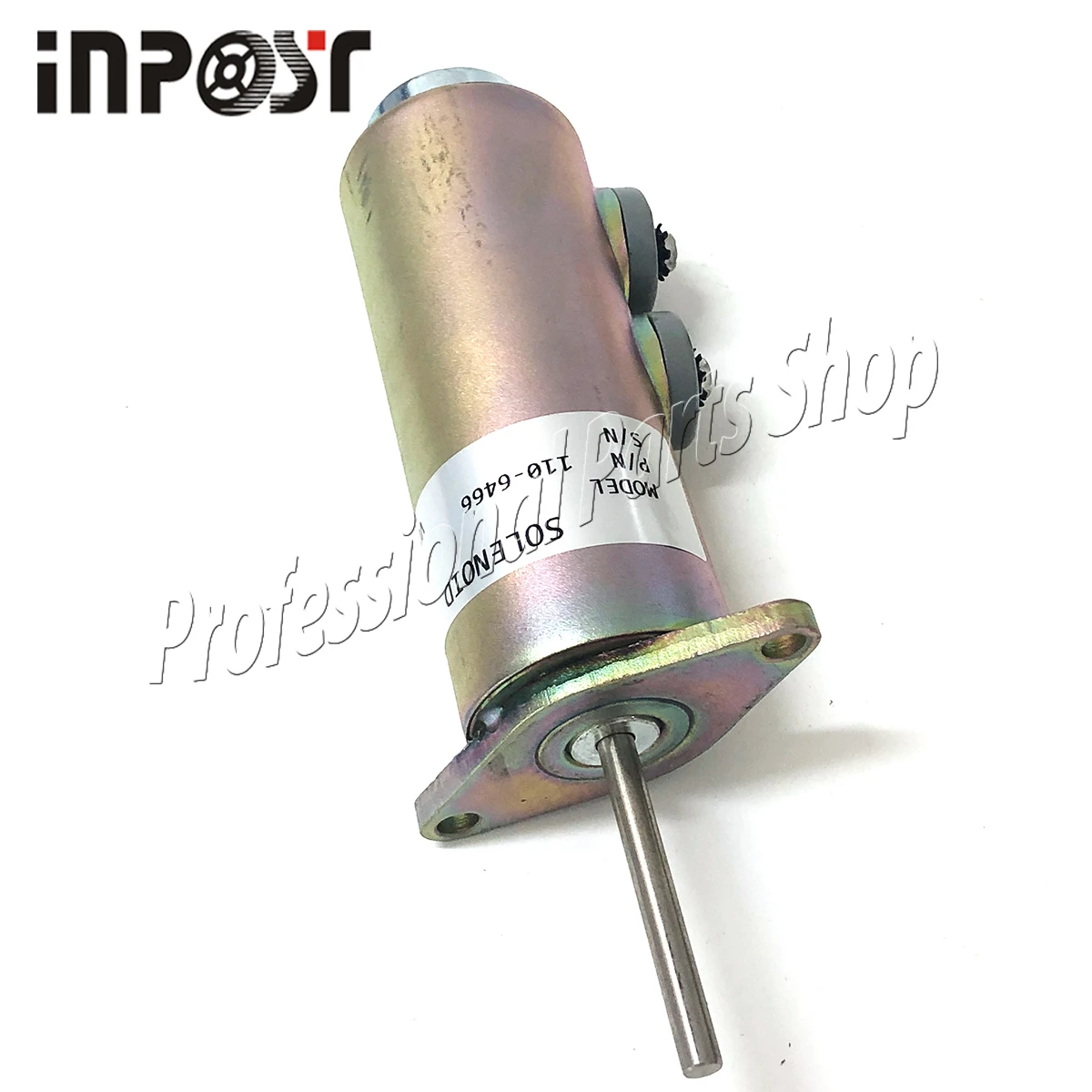 110-6466 12V Fuel Shutoff Stop Solenoid Valve 1106466 6T-4121 For Caterpillar 3304 3306 3406B 3306B 3406C SR4