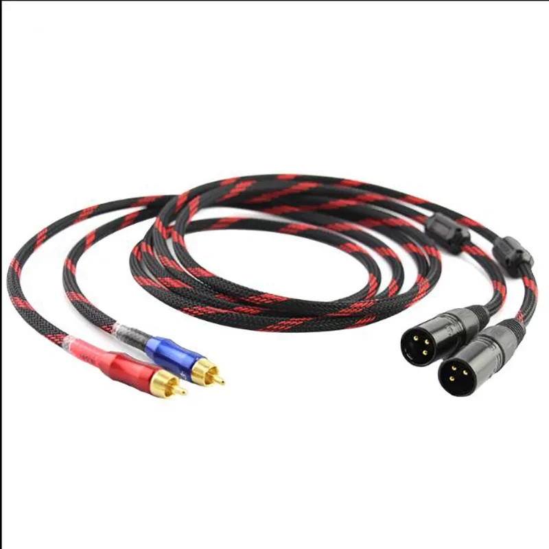 

Audiocrast A53 OFC Copper RCA TO XLR Male Female Interconnect Cable Phono Balanced Cable